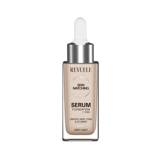 Base de Maquillaje Serum Foundation + Ha - Revuele : Very Light - 1