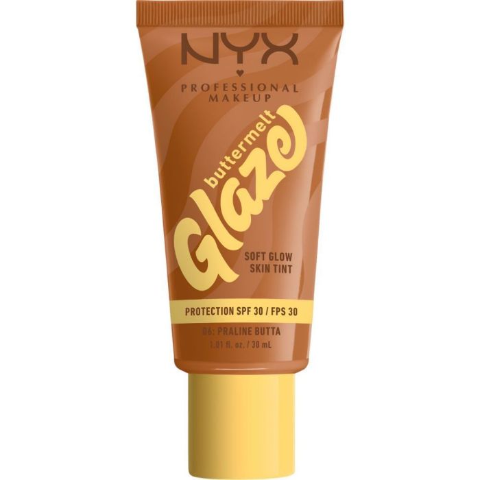 Buttermelt Glaze Soft Glow Skin Tint Spf 30 30 ml - Nyx : 06-Praline Butta 30 ml - 1
