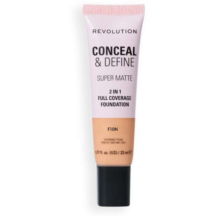 Base de Maquillaje Conceal & Define - Make Up Revolution : F10N - 1