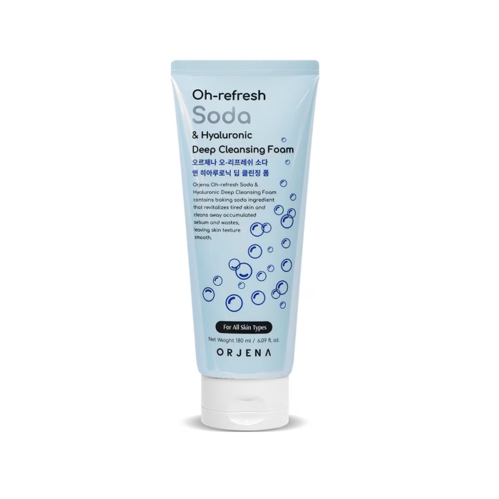 Oh Refresh Soda - Hyaluronic Deep Cleansing Foam 180 ml - Orjena - 1