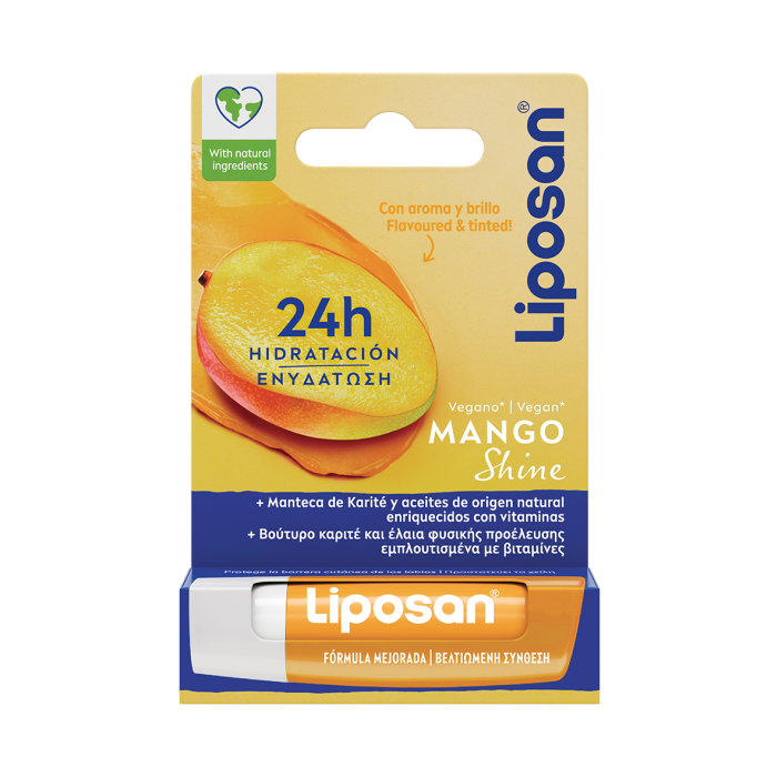 Bálsamo Labial Mango Shine 4.8 gr - Liposan - 1