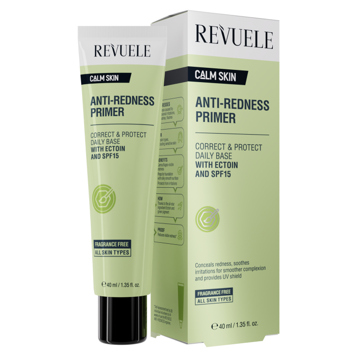 Anti-redness Primer 40 ml - Revuele - 1
