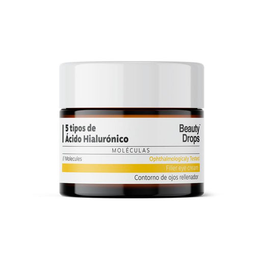 Contorno de Ojos Rellenador con 5 Tipos de ácido Hialurónico 15 ml - Beauty Drops - 1