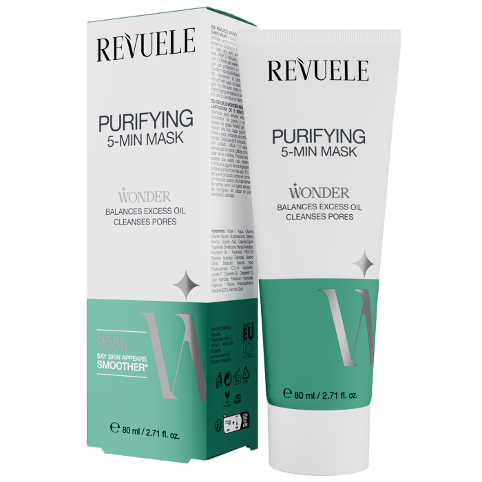 Wonder Purifying 5min Mascarilla Facial Piel Grasa 80 ml - Revuele - 1