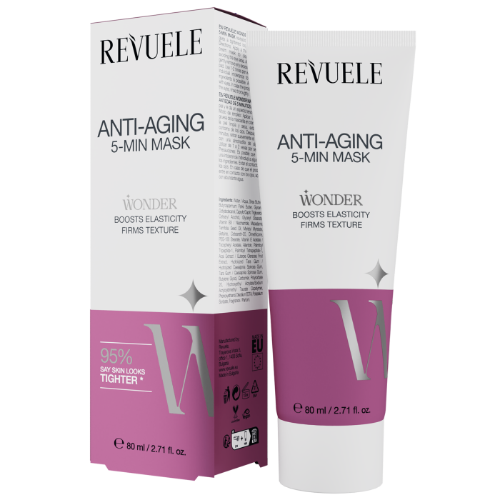 Wonder Anti-aging 5min Mascarilla Facial Antiedad 80 ml - Revuele - 1