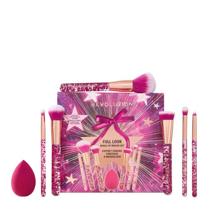 Gift Set Beauty Full Look Make up Brush Set - Make Up Revolution - 1