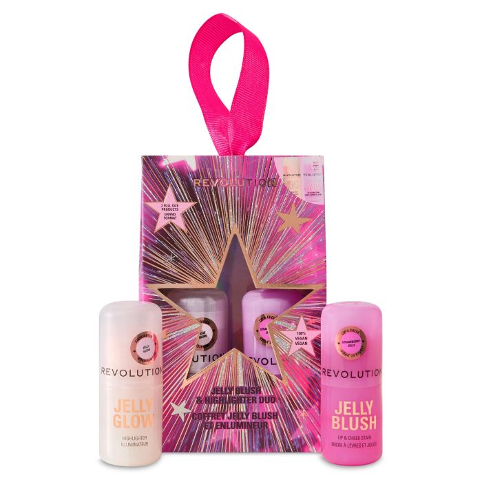 Jelly Blush - Highlighter Set de Regalo - Make Up Revolution - 1