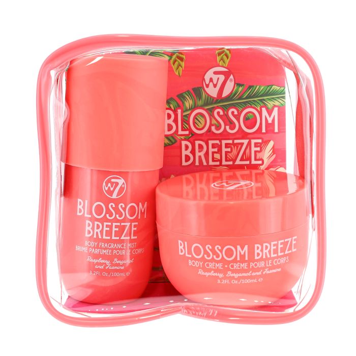 Set Blossom Breeze Body Fragrance Mist - Body Creme 100 ml - W7 - 1