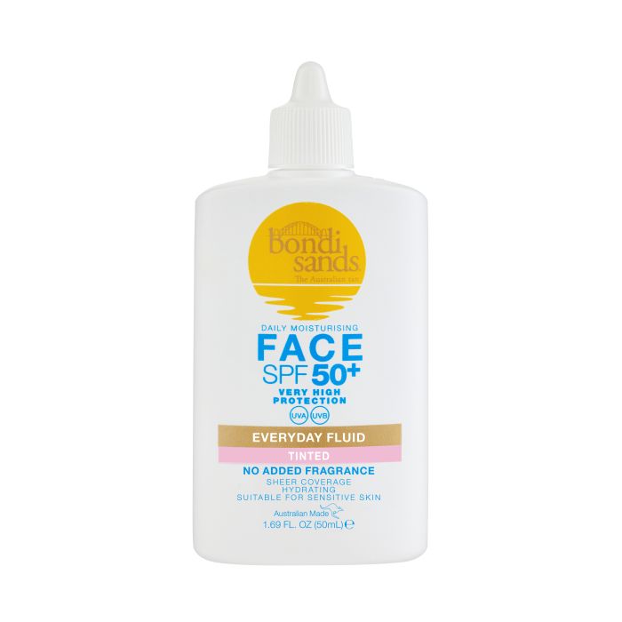 Fluido Facial con Color y sin Fragancias Spf50+ 50 ml - Bondi Sands - 1