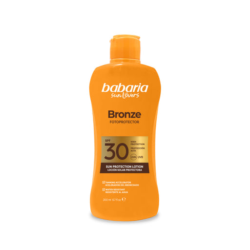 Leche Protectora Solar Bronze Spf30 200 ml - Babaria - 1
