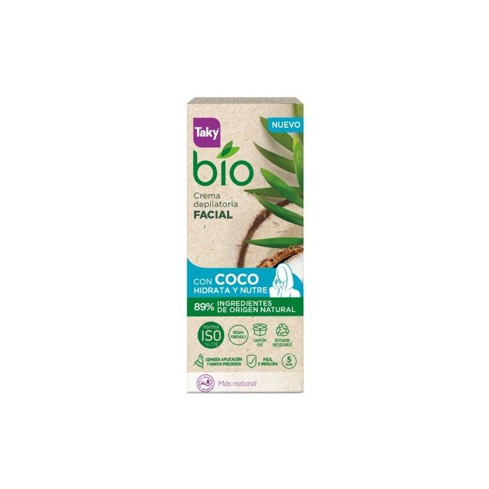 Crema Facial Depilatoria Coco 20 ml - Taky - 1