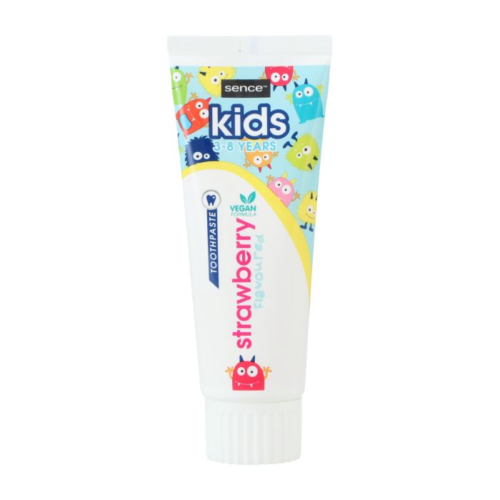 Pasta de Dientes para Niños Fresa (3-8 Años) 75 ml - Sence Beauty - 1