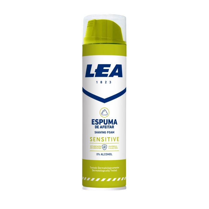 Espuma de Afeitar Sensitive 0% Alcohol 250 ml - Lea - 1