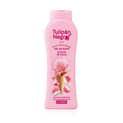 Gel de Baño Besitos de Fresa 650ml - Tulipan Negro - 1