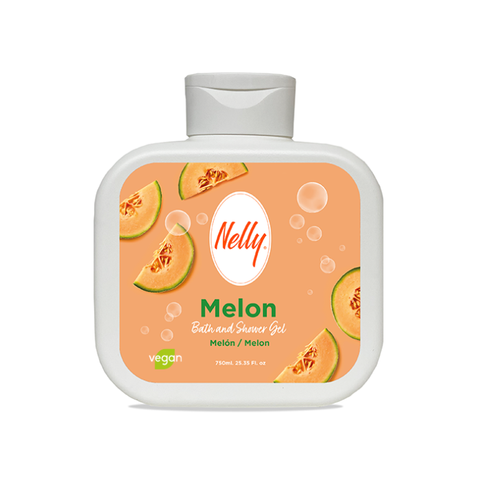Gel de Ducha y Baño 750ml - Nelly : Melón - 1