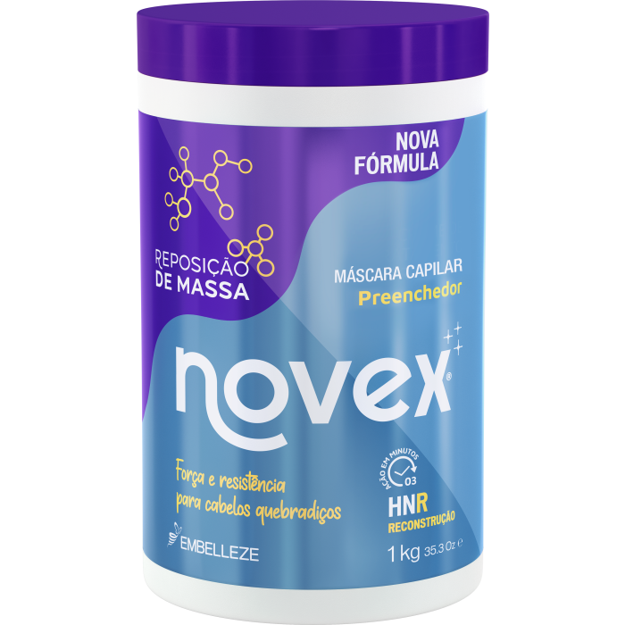 Mascarilla Capilar de Relleno Fuerza y Resistencia 1000ml - Novex - 1