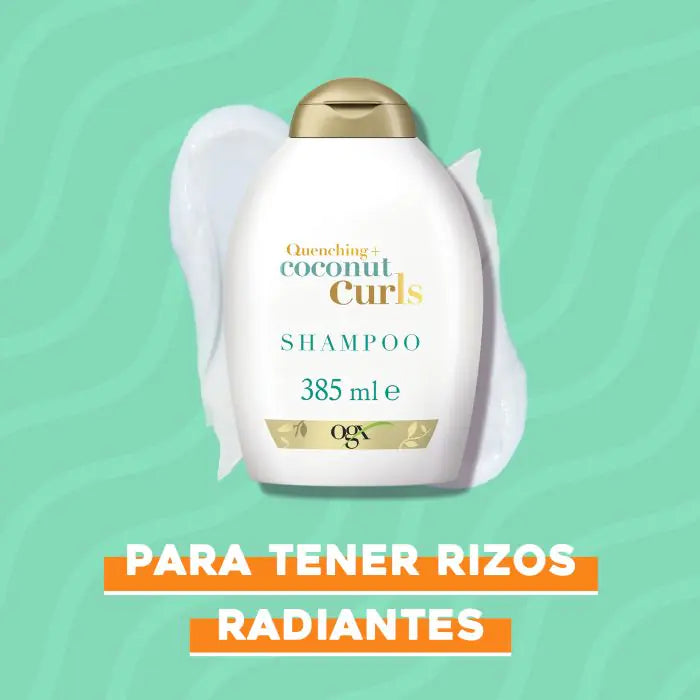 Coconut Curls Champú de Coco para Pelos Rizados y Ondulados 385 ml - Ogx - 3