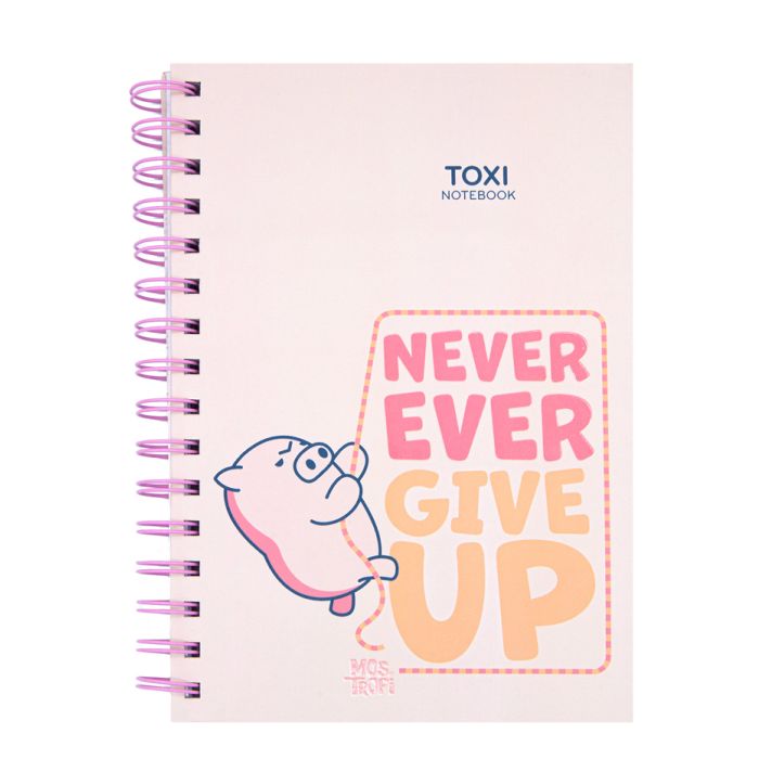 Cuaderno Never Ever Give up - Mostropi - 1