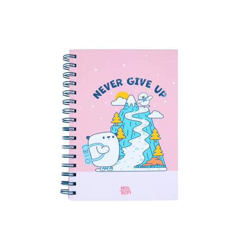 Cuaderno Never Give up A5 - Mostropi - 1