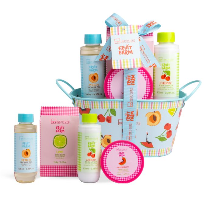 Set Fruit Farm Pamper Tin 250 ml - Idc Institute - 1