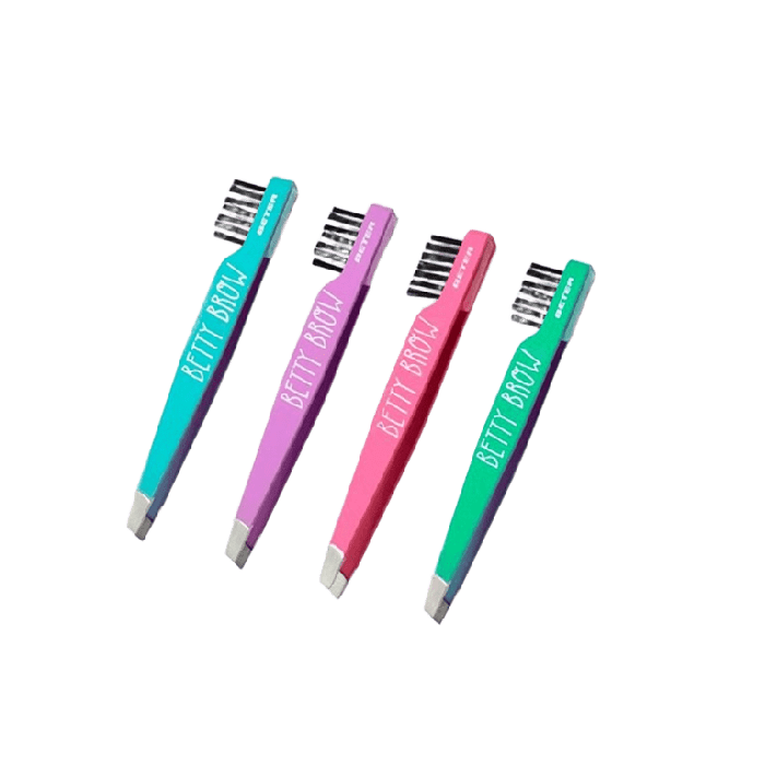 Pinza de Depilar Betty Brow Punta Oblicua - Beter - 1