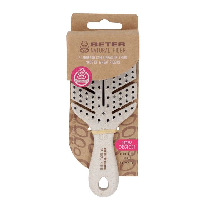 Cepillo Mini Desenredante Natural Fiber - Beter - 2