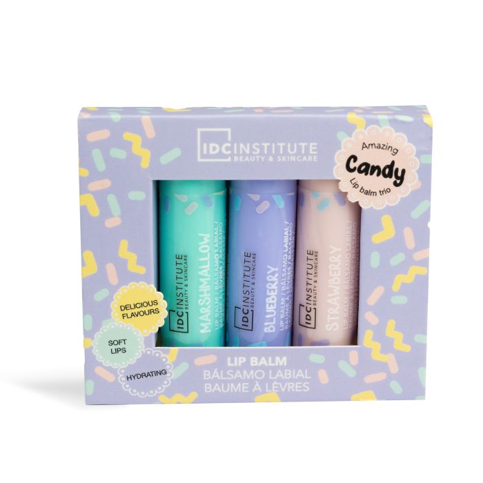 Candy Lip Balm Trio 30 gr - Idc Institute - 1