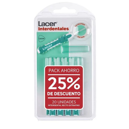 Cepillos Interdentales Rectos Extrafino Pack Ahorro - Lacer - 1