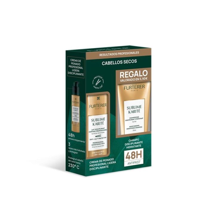 Sublime Crema Styling al Burro Di Karité + Shampoo Disciplinante Pack 150 ml - Rene Furterer - 1