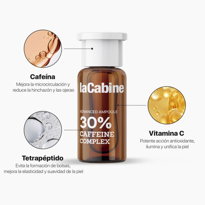 Ampolla Advanced 30% Caffeine Complex + Vitamina C 2 ml - La Cabine - 2
