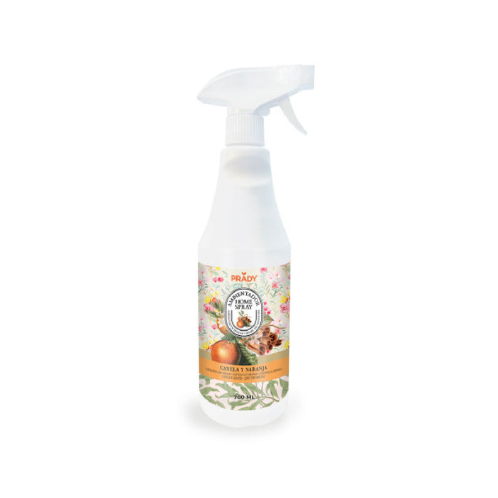 Ambientador en Spray para Hogar - Prady : Canela y Naranja 700ml - 1