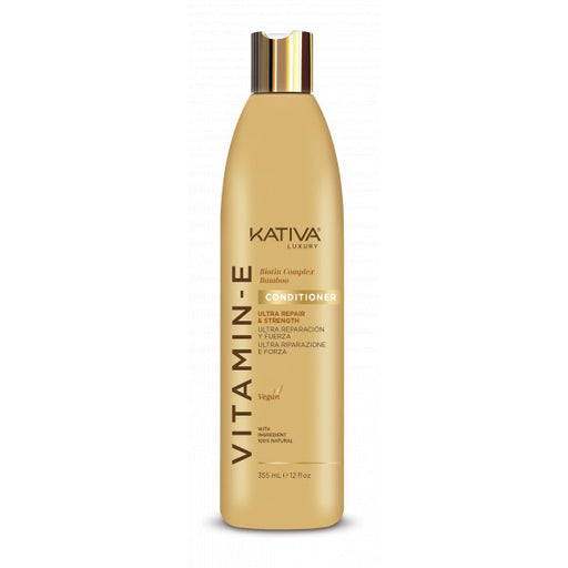 Acondicionador con Vitamina E, Biotina y Bambú - Kativa - 1