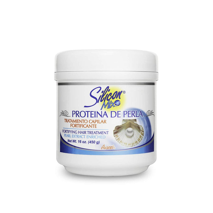 Tratamiento Capilar Proteína de Perla - Silicon Mix : 450 g - 1