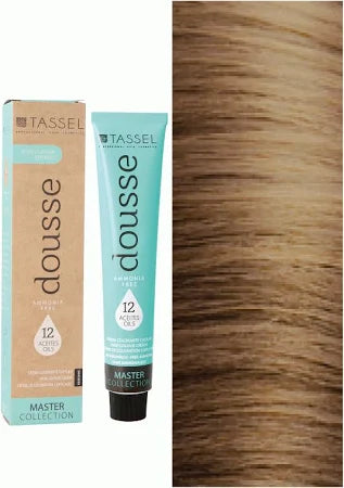 Tinte Dousse Sin Amoniaco - 29 Tonos Diferentes - 100 ml - Tassel - Tassel : 6.8 - RUBIO OSCURO MARRON - 1