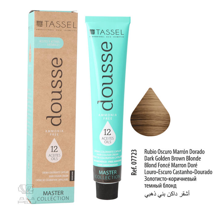 Tinte Dousse Sin Amoniaco - 29 Tonos Diferentes - 100 ml - Tassel - Tassel : 6.83 - RUBIO OSC.MARRON DORADO - 1