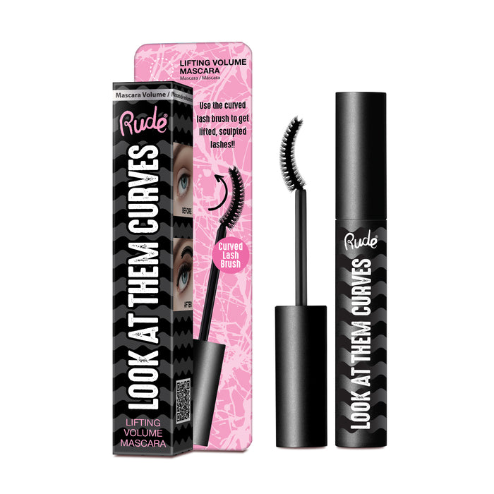 Look at Them Curves - Lifting Mascara Black - Rude - 1