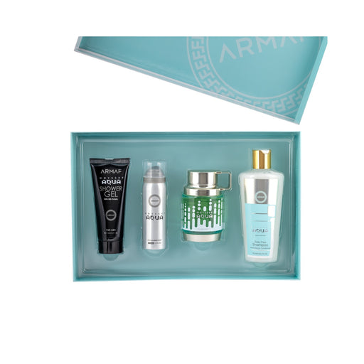 4 Gs Ar Od Aqua Shw Gel Bdy Spr Edp Sham - Armaf - 1