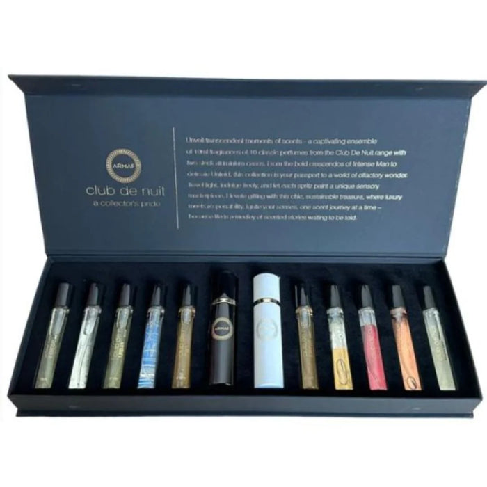 10pc Club de Nuit Discovery Set 10 Mlx10 Items Edp - Armaf - 1