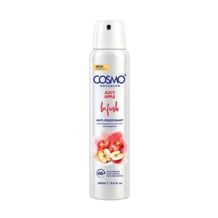 Roll on Be Fresh Antiperspirant Deodorant Spray Juicy Apple 250 ml - Cosmo - 1