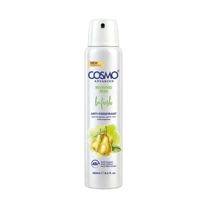 Roll on Be Fresh Antiperspirant Deodorant Spray Reviving Pear 250 ml - Cosmo - 1