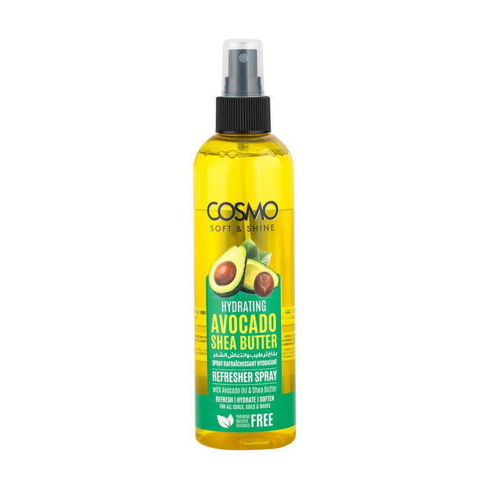 Soft and Shine Refresher Spray Avocado and Shea Butter 250ml - Cosmo - 1