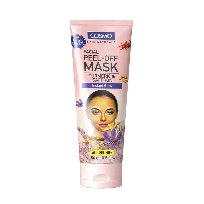 Face Care Facial Peel off Mask Turmeric and Saffron 150ml - Cosmo - 1