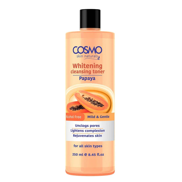 Face Care Papaya Facial Cleansing Toner 250ml - Cosmo - 1