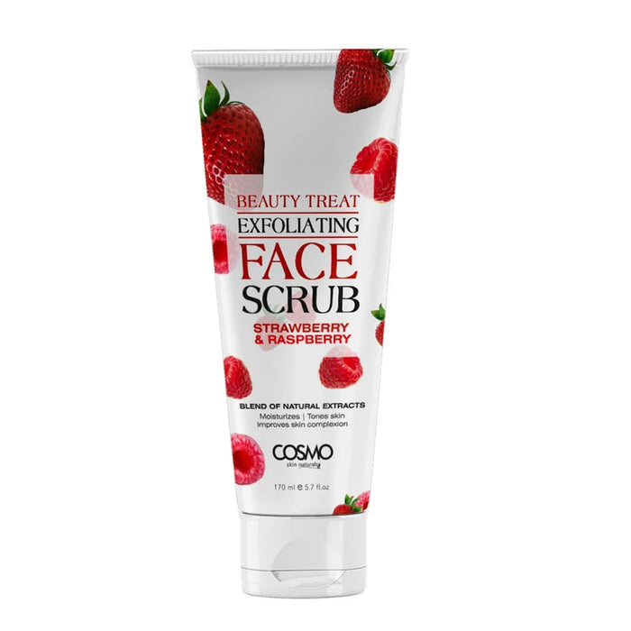 Face Care Strawberry and Raspberry Scrub 170ml - Cosmo - 1