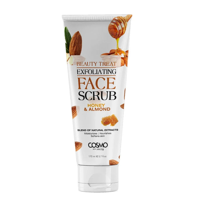 Face Care Honey and Almond Scrub 170ml - Cosmo - 1