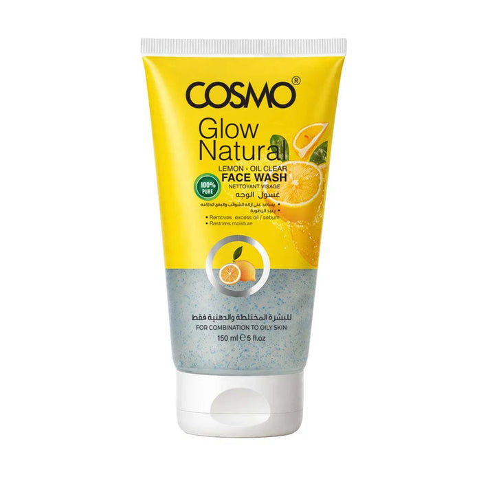 Face Care Lemon Glow Natural Face Wash  150ml  - Cosmo - 1