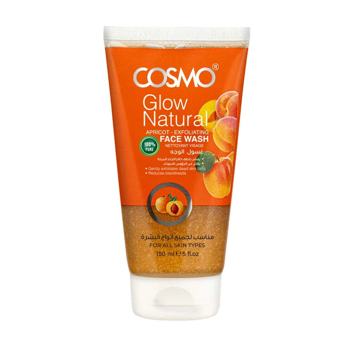 Face Care Apricot Glow Natural Face Wash  150ml  - Cosmo - 1