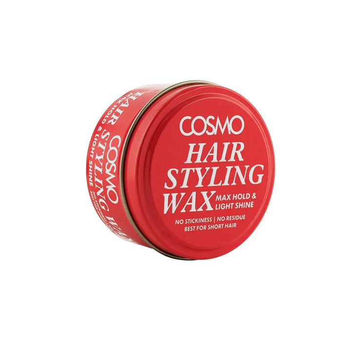 Hair Care  Hair Styling Wax Max Hold Light Shine 100g Red - Cosmo - 1