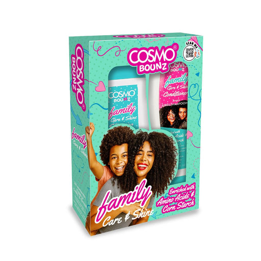 Bounz 2pcs Shampoo and  Conditioner Care  and  Shine 400ml - Cosmo - 1