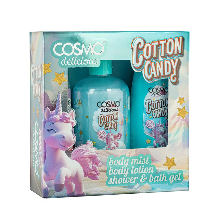 Delicious 3pc Shower Gel Lotion Mist Cotton - Cosmo - 1